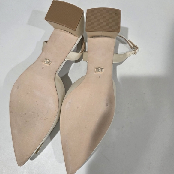 Badgley Mishka Emmie White Slingback - Picture 6 of 8